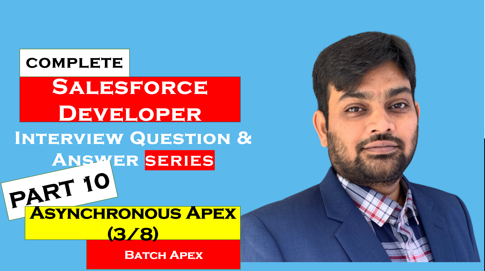 Read more about the article Salesforce Developer Interview Questions Part10 –  Batch Apex