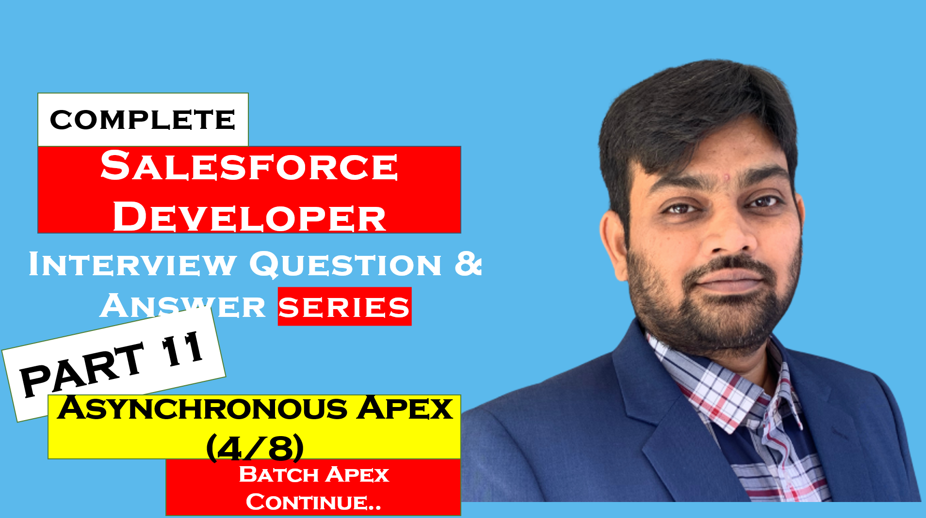 You are currently viewing Salesforce Developer Interview Questions Part11 – Batch Apex Continue