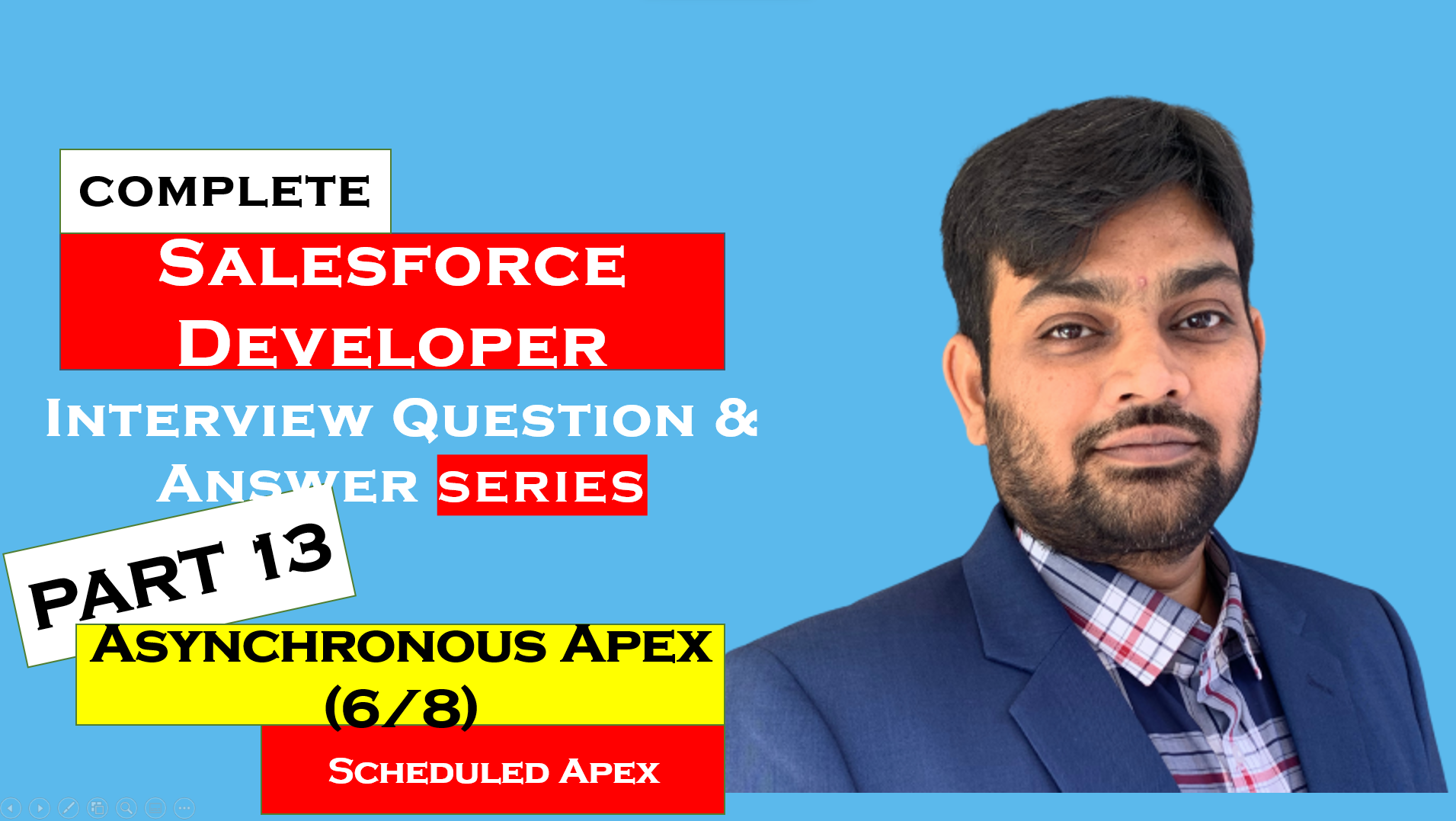 Read more about the article Salesforce Developer Interview Questions Part13 – Scheduled Apex
